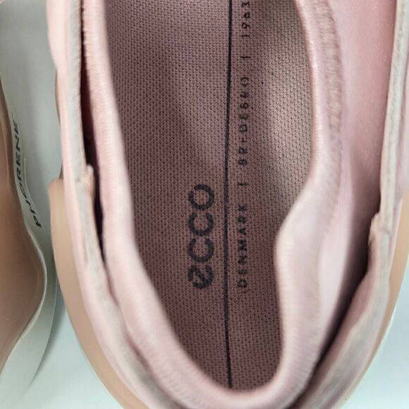 ECCO ELO PHORENE WOMENS ATHLETIC SNEAKER SHOES SILVER PINK SIZE 40 EU 9 US - Picture 4 of 10